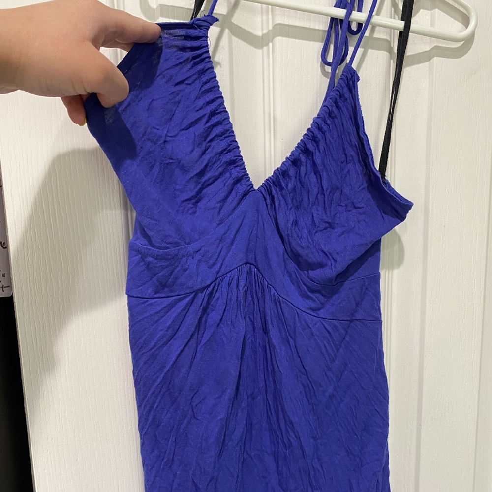 Halter top purple